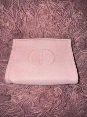 Dior Baby Pink Makeup Pouch